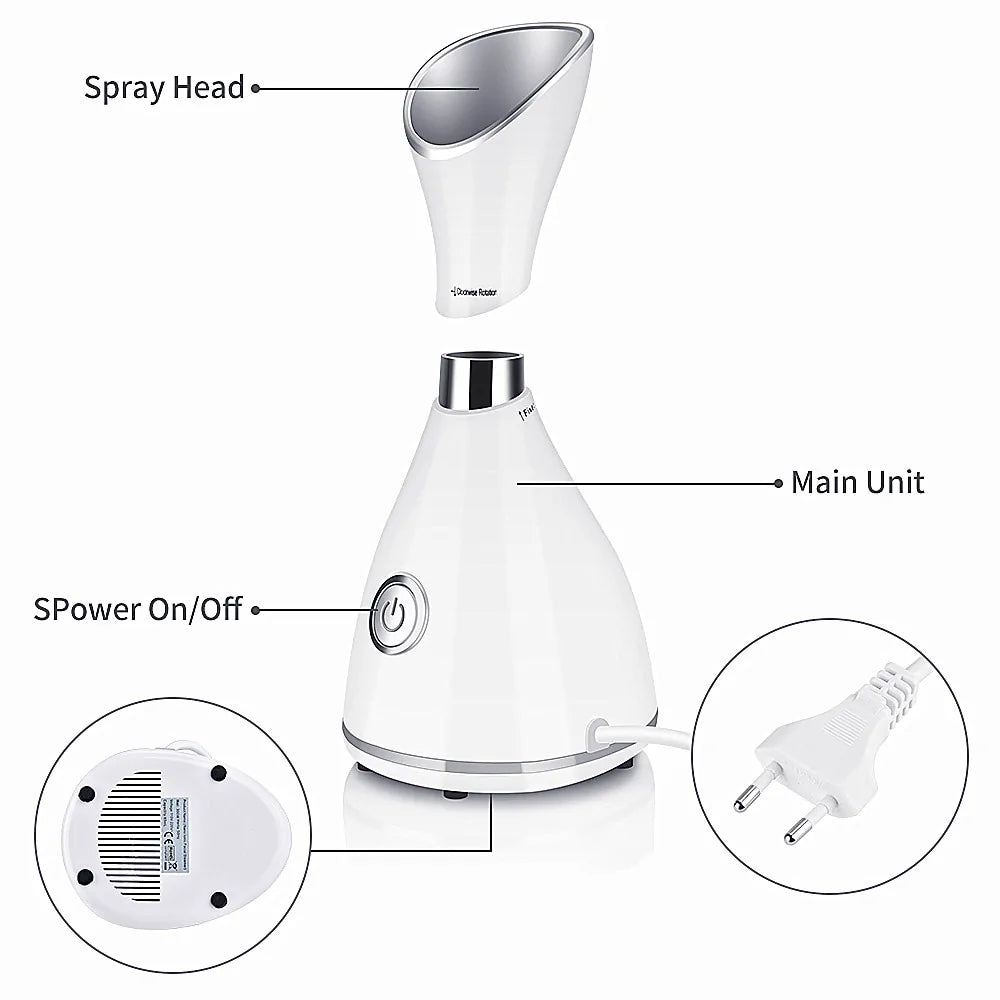 Vaporizador Facial SPA e Humidificador